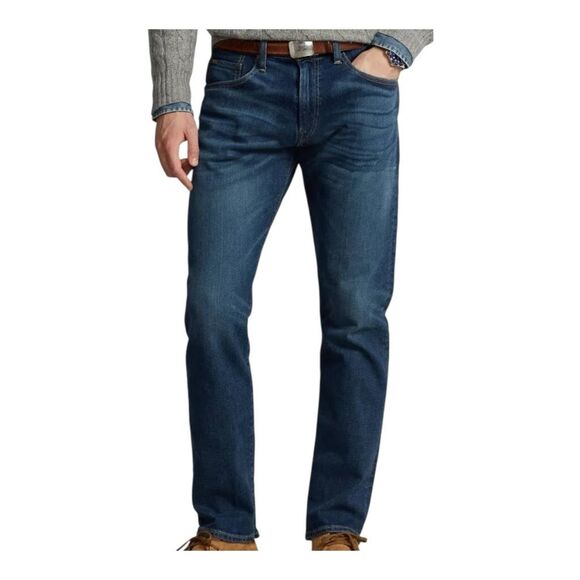 Polo Ralph Lauren men’s The Hampton Relaxed straight leg size 36/30 - Picture 1 of 12